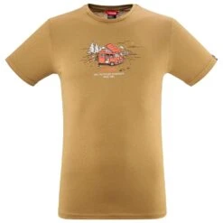 Tee-shirt De Rando Lafuma Adventure Tee M Gold Umber