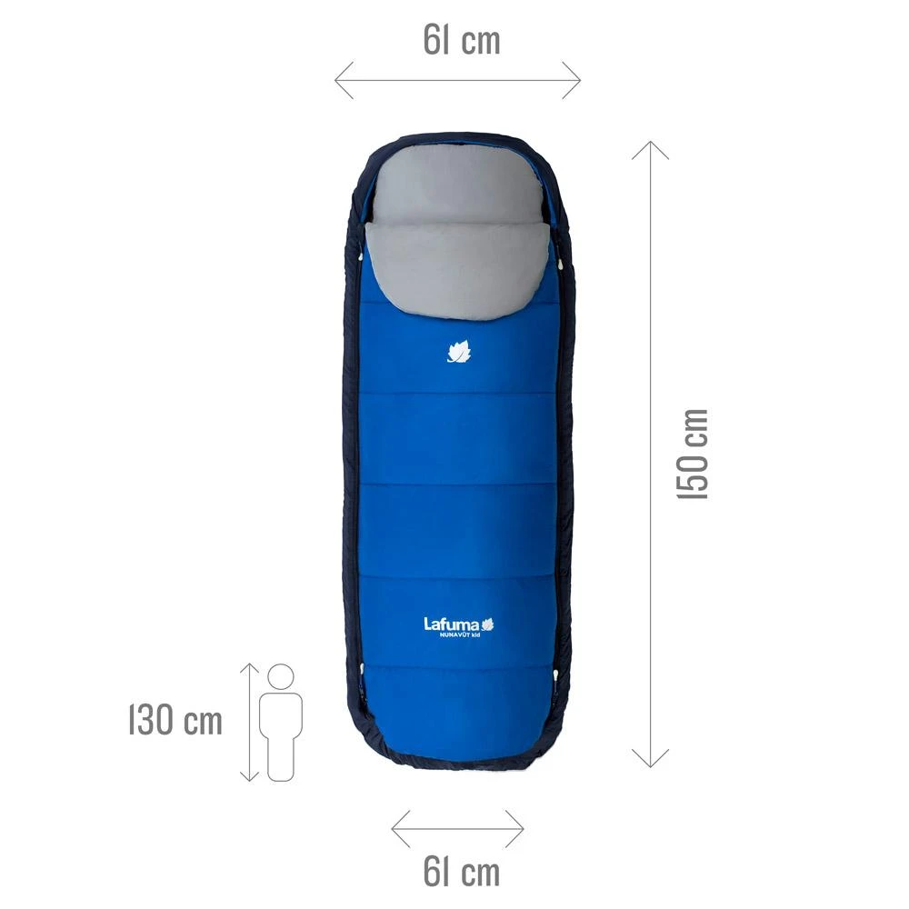 Sac De Couchage Lafuma Nunavüt Kid Azur Blue 4 Sac De Couchage Lafuma Nunavüt Kid Azur Blue – Image 3