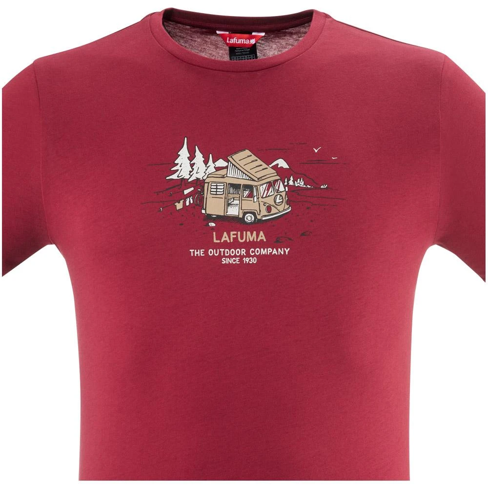 Tee-shirt De Rando Lafuma Adventure Tee M Pomegranate 4 Tee-shirt De Rando Lafuma Adventure Tee M Pomegranate – Image 2