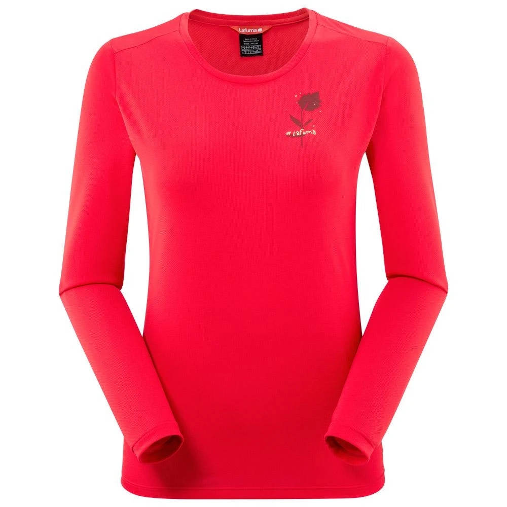 Tee-shirt De Rando Lafuma Shield LS W Scarlet Pink 3 Tee-shirt De Rando Lafuma Shield LS W Scarlet Pink